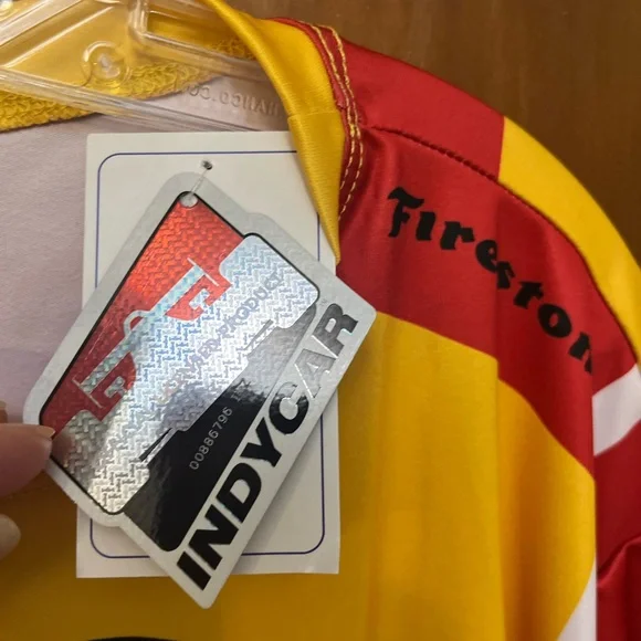 🆕 Indy Car Official Racing Jersey DHL Racing Team Jersey NWT - Picture 11 of 12